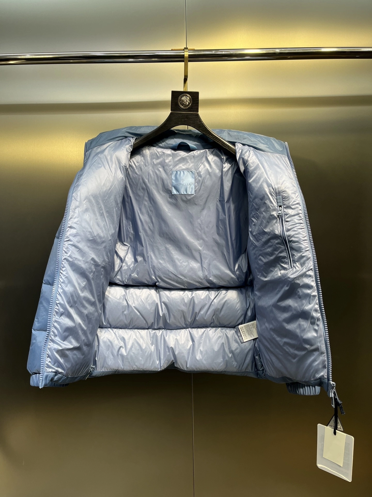 wg.luxury- 7o9385r Down jacket goose down 2colour item:E-F431J2601-2